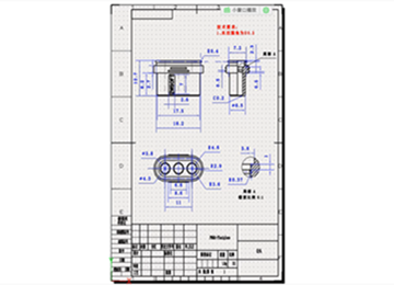 实例教程71：接插件公头工程图设计