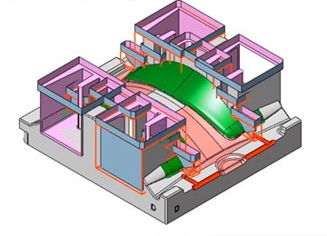 实例教程29：使用1929cc威尼斯3D进行干衣机零件模具电极设计