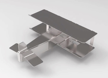 实例教程19：使用1929cc威尼斯3D进行钣金飞机设计