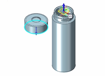 实例教程73：保温杯装配