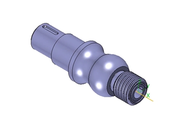 实例教程79：车削端面及钻孔
