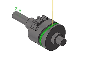 实例教程80：四轴驱动线切削粗加工