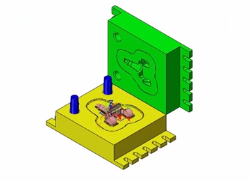 实例教程87：转向节锻模设计