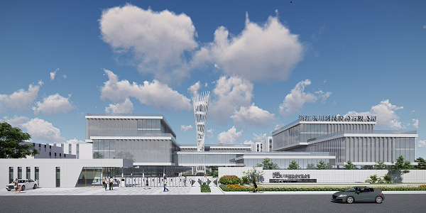 图：禾川科技新厂区（建设中）效果图
