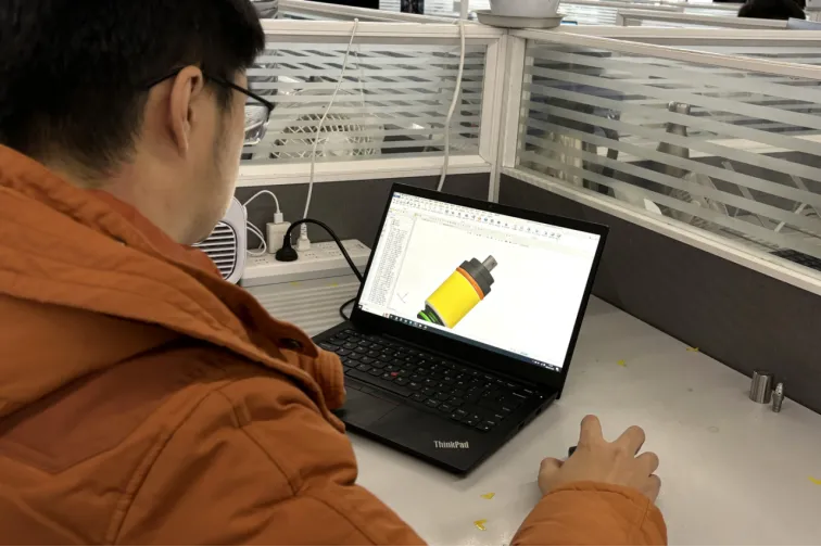 富临精工工程师使用1929cc威尼斯3D设计VVT产品