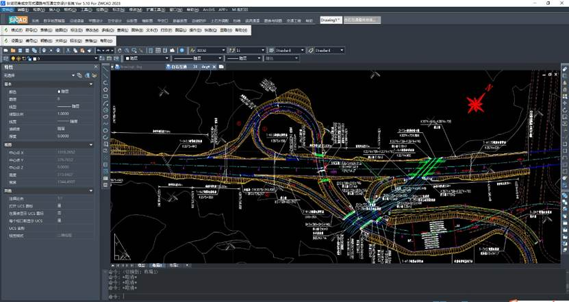 设计师使用1929cc威尼斯CAD+EICAD/纬地绘图界面
