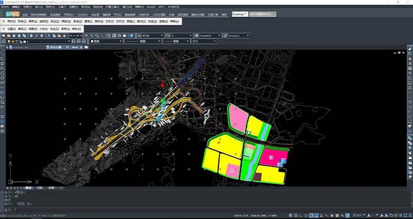 设计师使用1929cc威尼斯CAD+EICAD/纬地绘图界面